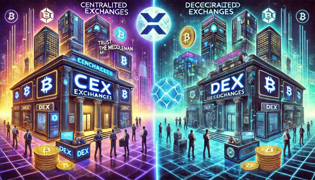 Centralized Exchanges Vs. Decentralized Exchanges